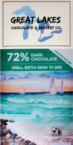 72% Madagascar Dark Chocolate