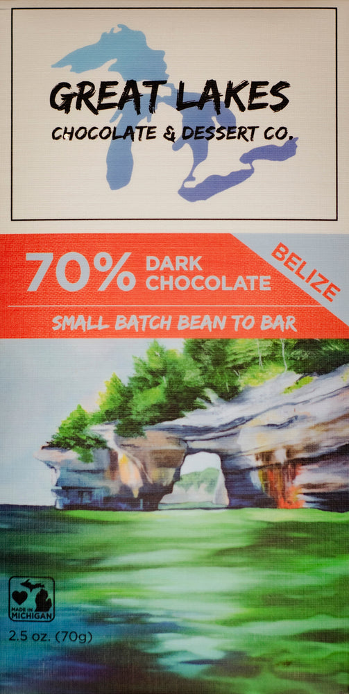 70% Belize Dark Chocolate