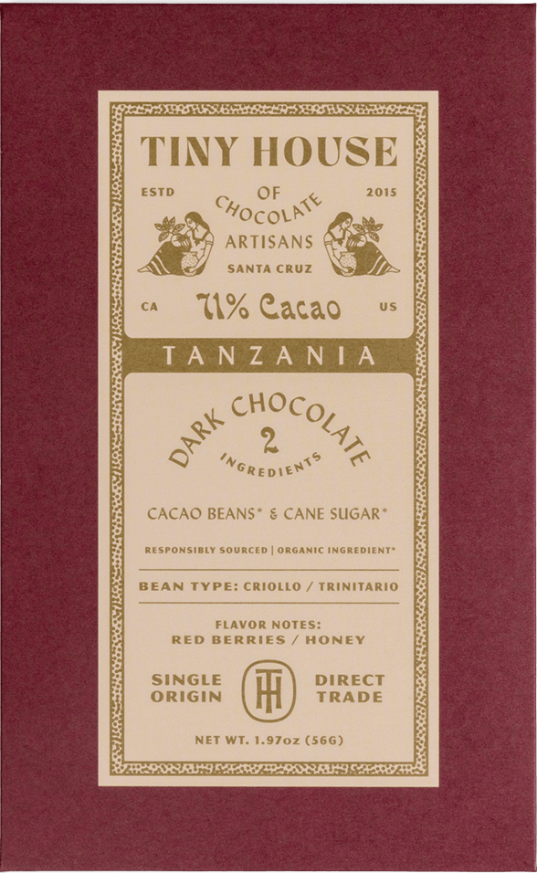 Tanzania 71% – Cococlectic: A Craft Bean-to-Bar Club