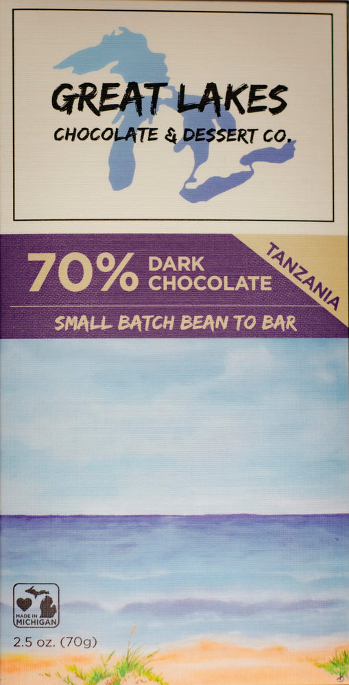 70% Tanzania Dark Chocolate
