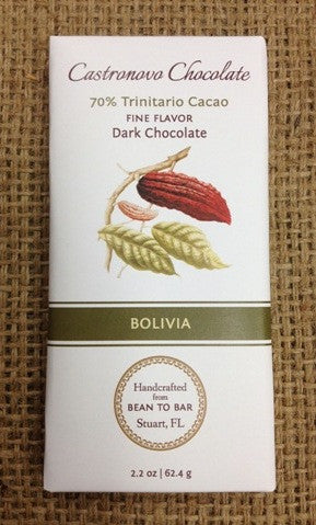 Bolivia - 70% Trinitario - Cococlectic: A Craft Bean-to-Bar Club featuring different American craft chocolate makers each month