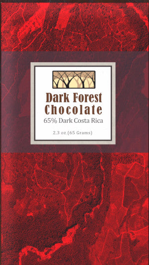 Dark Costa Rica 65% - Cococlectic: A Craft Bean-to-Bar Club featuring different American craft chocolate makers each month