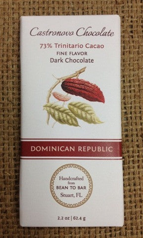 Dominican Republic - 73% Trinitario - Cococlectic: A Craft Bean-to-Bar Club featuring different American craft chocolate makers each month