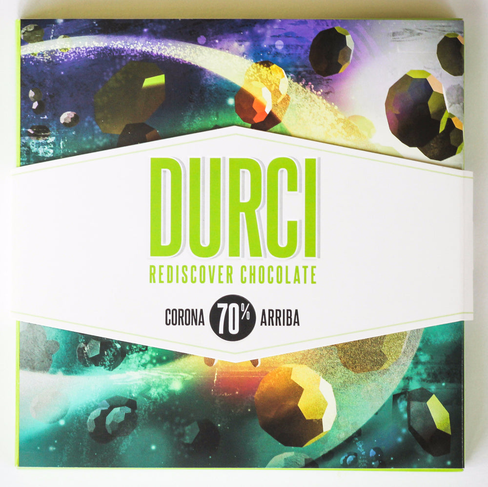 70% Corona Arriba - Cococlectic: A Craft Bean-to-Bar Club featuring different American craft chocolate makers each month