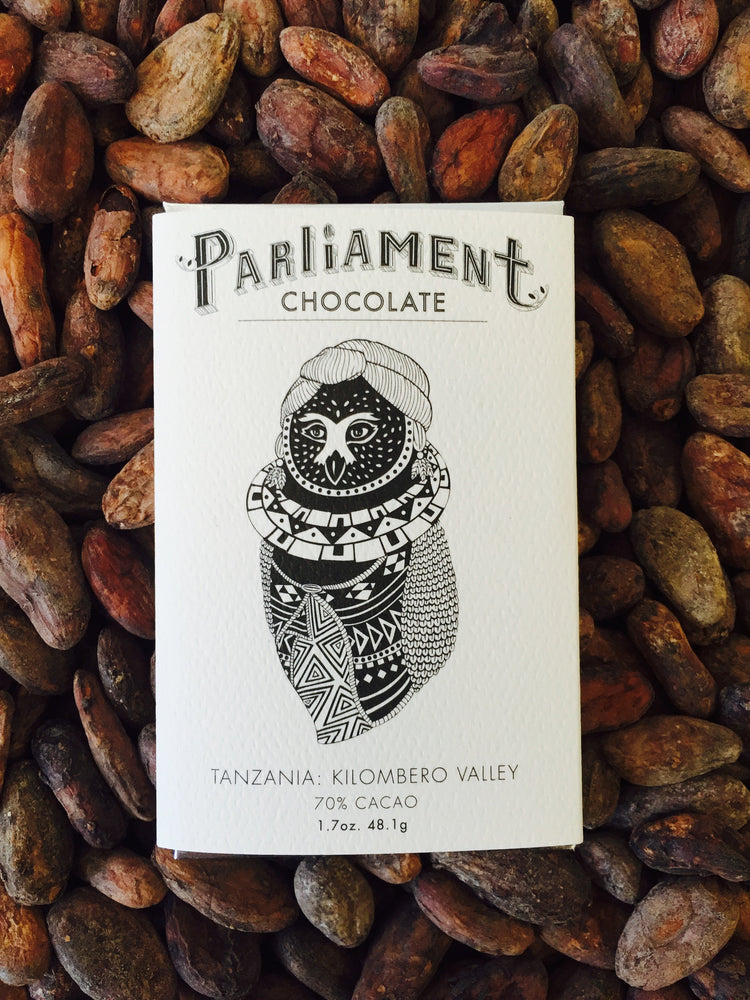 70% Tanzania: Kilombero Valley - Cococlectic: A Craft Bean-to-Bar Club featuring different American craft chocolate makers each month