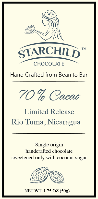 Nicaragua- Rio Tuma - Cococlectic: A Craft Bean-to-Bar Club featuring different American craft chocolate makers each month