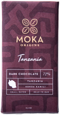 72% Mbingu Village, Morogoro Region, Tanzania - Cococlectic: A Craft Bean-to-Bar Club featuring different American craft chocolate makers each month